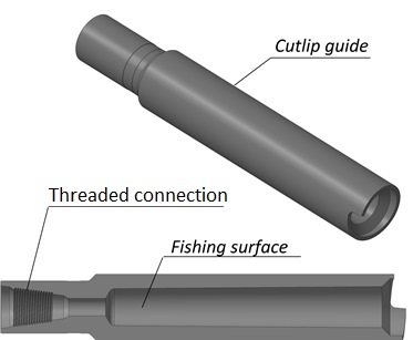 LKGz Plain-Bore Die Collar With Cutlip Guide